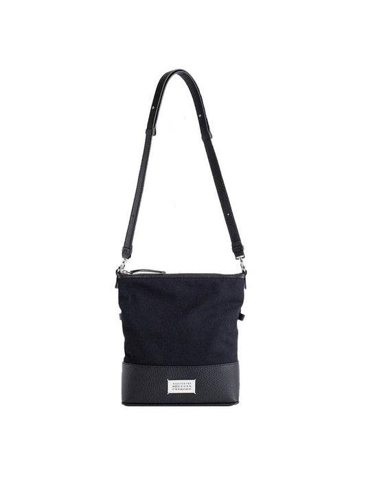 Small 5AC Hobo Cross Bag Black - MAISON MARGIELA - BALAAN 1