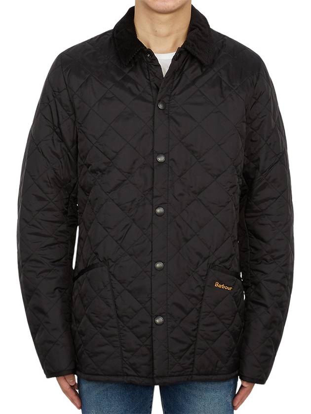 Heritage Liddesdale Quilted Padding Black - BARBOUR - BALAAN 3