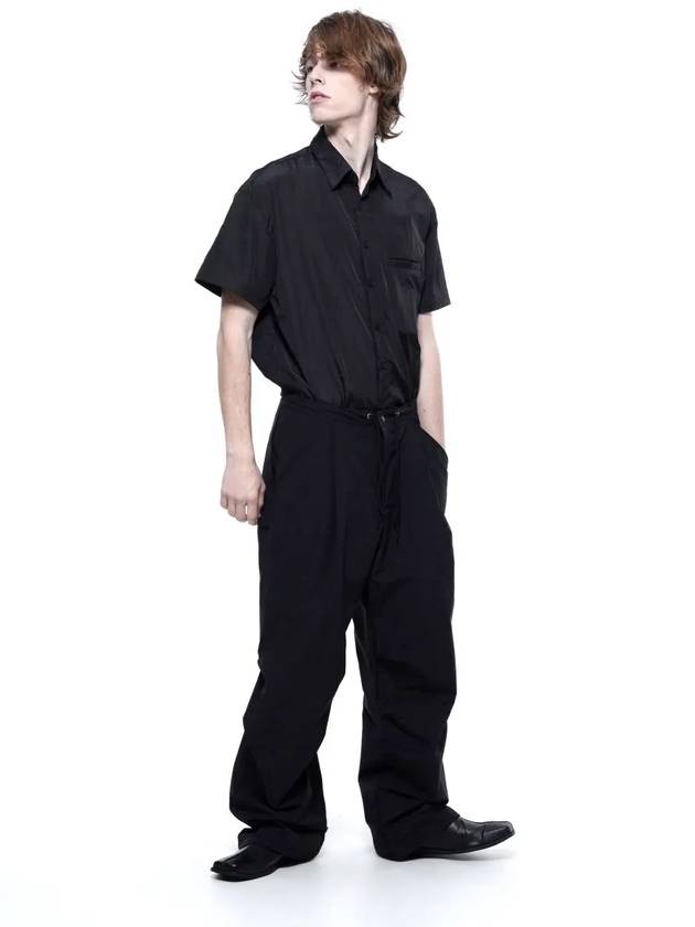 Men s PSPP BK Pocket String Parachute Pants Black - CHANCE'S NOI - BALAAN 1