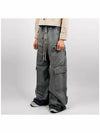 DU02D2398 SKY 46 Dark Shadow Porterville Double Cargo Pants - RICK OWENS - BALAAN 2