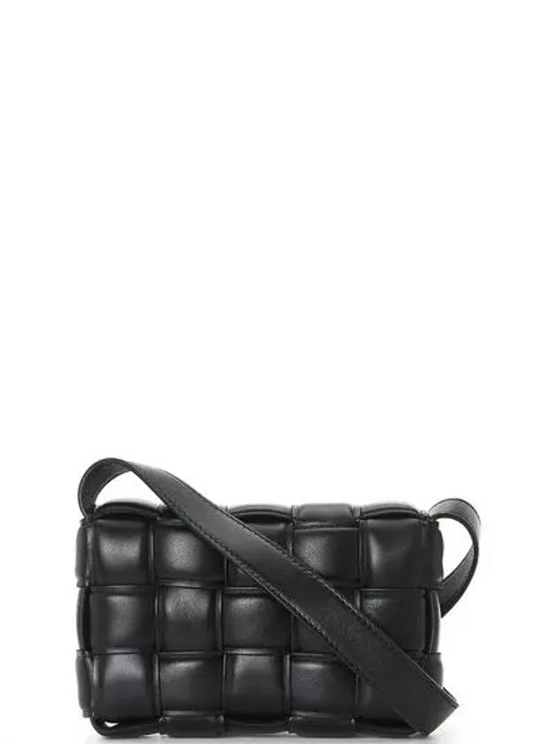 Bottega Veneta Small Padded Cassette Bag 19 Black 717506VCQR18425 - SAINT LAURENT - BALAAN 3