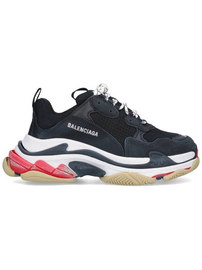 Triple S Low Top Sneakers Black - BALENCIAGA - BALAAN 2