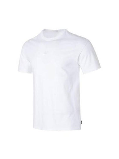 Premium Essentials Short Sleeve T-Shirt White - NIKE - BALAAN 2