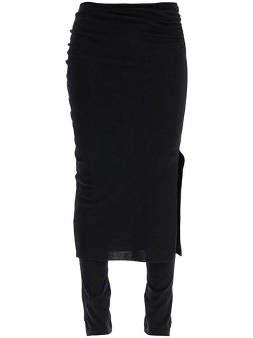 draped pant skirt - ALAIA - BALAAN 1