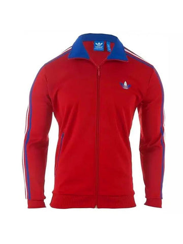 Firebird Trefoil Track Jacket Red - ADIDAS - BALAAN 1