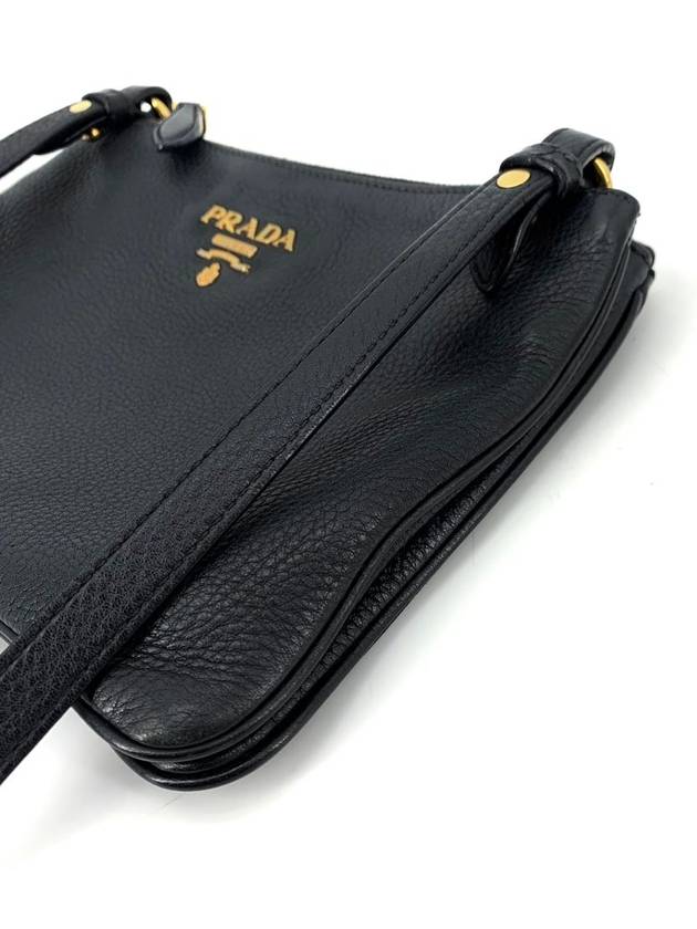 Vitello Phoenix Double Zipper Cross Bag 1BH046 - PRADA - BALAAN 5