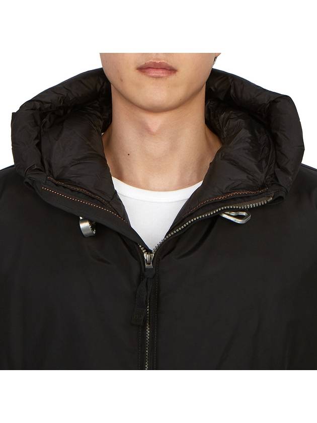 Men's Gobi Core Hooded Zip-Up Black - PARAJUMPERS - BALAAN 9