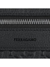 Gancini Pattern Leather Cross Bag Black - SALVATORE FERRAGAMO - BALAAN 8