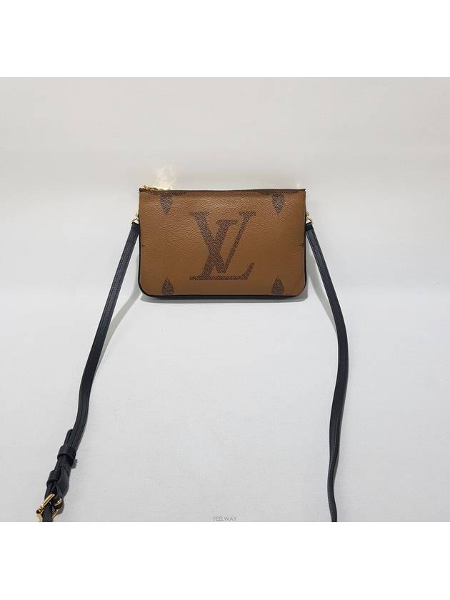 M69203 Monogram Canvas Double Zip Pochette Mini Cross Bag - LOUIS VUITTON - BALAAN 2