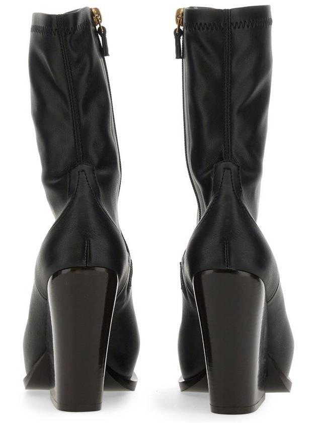 Women's Cowboy Middle Boots Black - STELLA MCCARTNEY - BALAAN 4