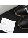 logo leather espadrilles black - GIVENCHY - BALAAN 7