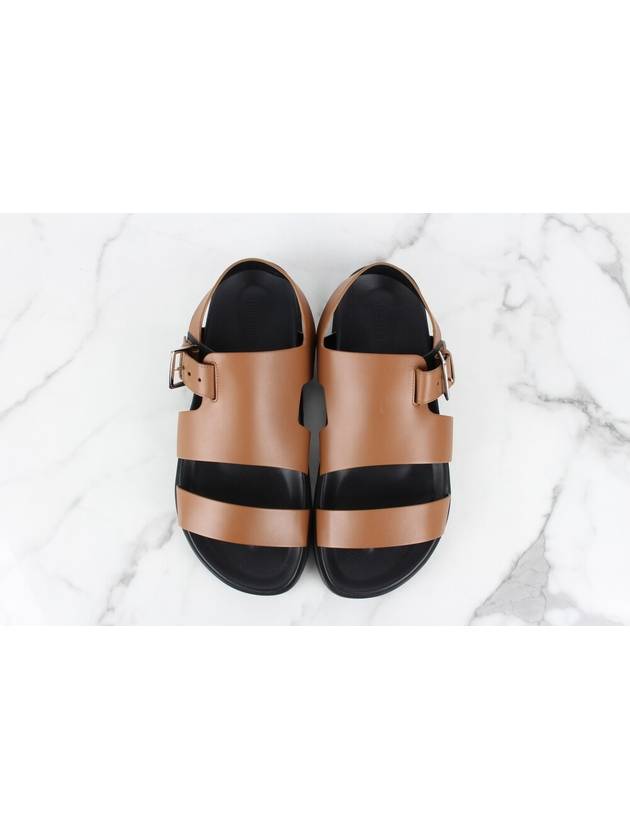 Corentine leather sandals 42 5 275 - HERMES - BALAAN 8