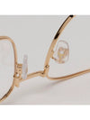 Glasses frame BY5039D 030 light gold frame glasses Asian fit - BALLY - BALAAN 6