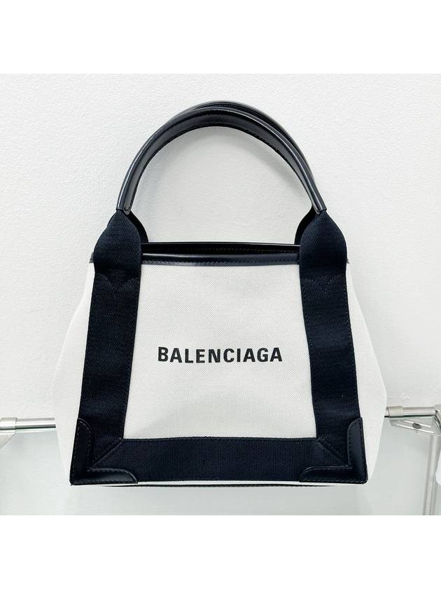 Cabas XS Mini Black Canvas Tote Bag 4VVCB31079 - BALENCIAGA - BALAAN 2