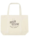 Palais Royal Shopping Tote Bag Ecru - MAISON KITSUNE - BALAAN 2