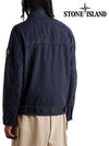 Tela Mock Neck Zip-up Jacket Navy - STONE ISLAND - BALAAN 5