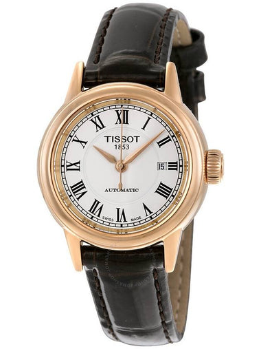 Tissot Carson Automatic White Dial Ladies Watch T085.207.36.013.00 - TISSOT - BALAAN 1