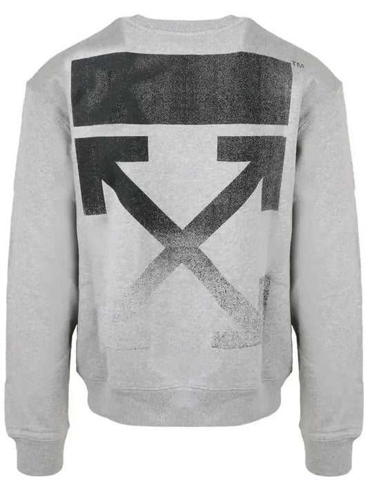 Degrade Arrow Sweatshirt Grey - OFF WHITE - BALAAN.