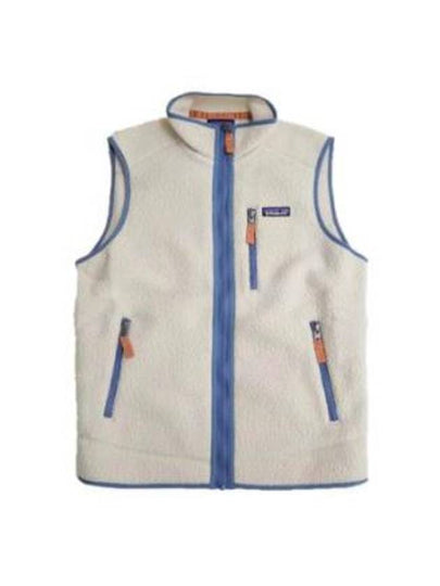 Men's Retro Pile Vest Beige Blue - PATAGONIA - BALAAN 2