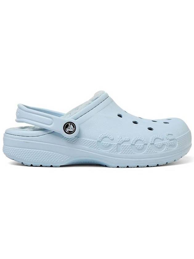 Baya Lined Clog Sandals Mineral Blue - CROCS - BALAAN 1