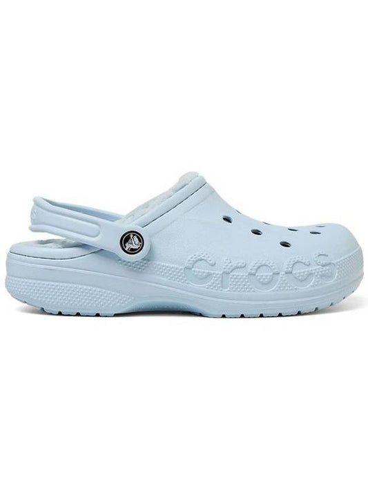 Winter clog Baya lined fur shoes mineral blue 205969 4JZ - CROCS - BALAAN 1