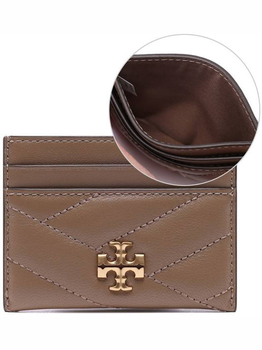 Kira Chevron Logo Card Wallet Sand Piper - TORY BURCH - BALAAN 2