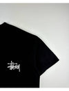 AU Australia PEACE CROWN TShirt ST037005 Pigment Black MENS - STUSSY - BALAAN 3