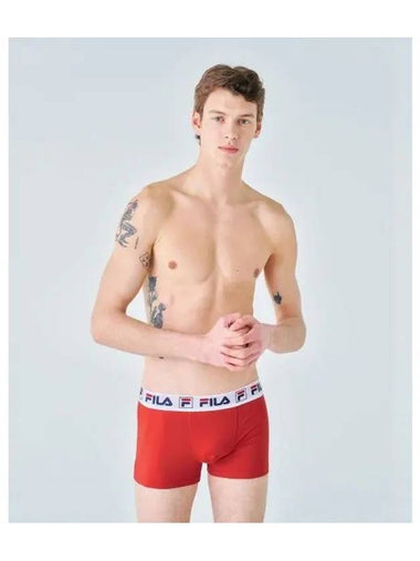 UNDERWEAR Outfit Signature Wide Band Men s Drawstring FI4DRF2405MDRD - FILA - BALAAN 1