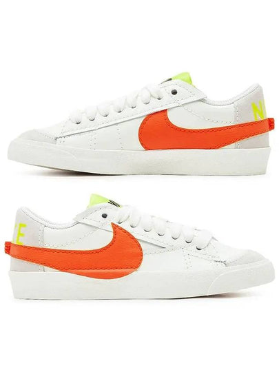 Blazer 77 Jumbo Low Top Sneakers Sale Orange - NIKE - BALAAN 2