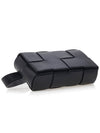 Intrecciato Mini Cassette Belt Bag Black - BOTTEGA VENETA - BALAAN 6