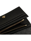 Vara Bow Gloss Flap Half Wallet Black - SALVATORE FERRAGAMO - BALAAN 7