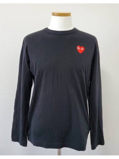 Women s One Point Long Sleeve T Shirt L - COMME DES GARCONS - BALAAN 1