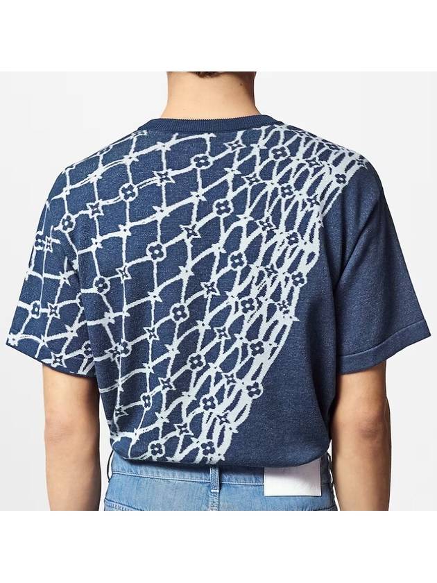 1AFQQR Cotton Short Sleeved Crew Neck - LOUIS VUITTON - BALAAN 2