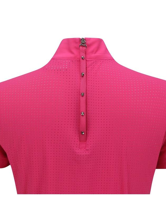 High Neck Mesh Back Short Sleeve T-ShirtHP - ANEWGOLF - BALAAN 6