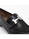 Paris Loafer Black Shoes Women s H201199Z - HERMES - BALAAN 7