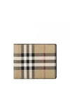 Vintage Check Slim Half Wallet Beige - BURBERRY - BALAAN 2