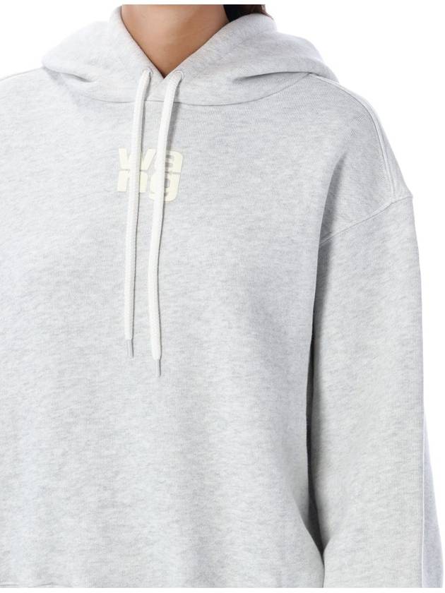 T By Alexander Wang Essential Hoodie Paint Logo - ALEXANDER WANG - BALAAN 3