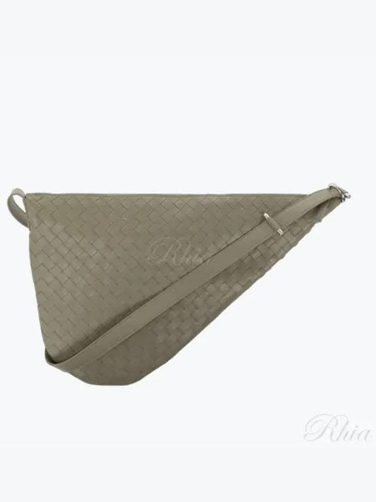 Intrecciato Virgule Cross Bag Travertine - BOTTEGA VENETA - BALAAN 2