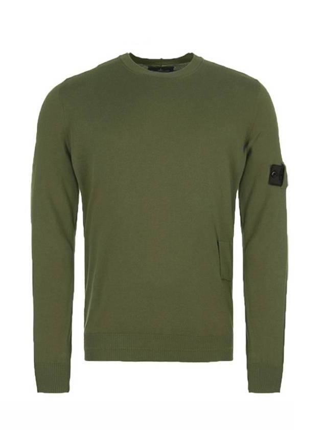 Shadow Project Soft Cotton Knit Top Khaki - STONE ISLAND - BALAAN 1