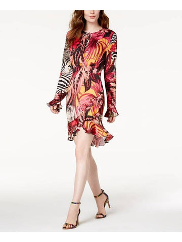 Just Cavalli Printed Ruffled Dress - ROBERTO CAVALLI - BALAAN 1