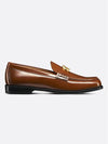 Granville CD Logo Leather Loafers Middle Brown - DIOR - BALAAN 3