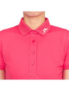 Tour Tech Short Sleeve PK Shirt Azalea - J.LINDEBERG - BALAAN 7