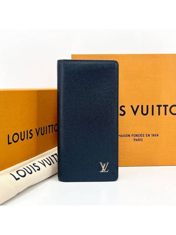 Taiga Brazza LV Long Wallet M30292 - LOUIS VUITTON - BALAAN 1