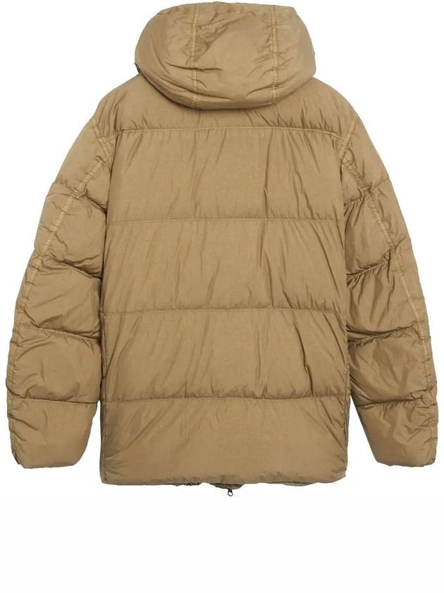 Crinkle Reps Re-Nylon Down Padding Beige - STONE ISLAND - BALAAN 4