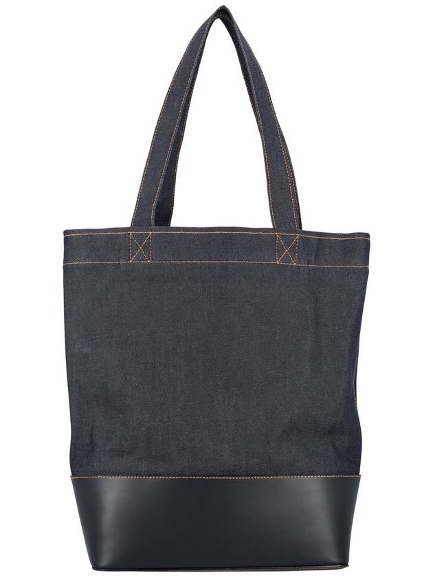 Logo Denim Axelle Tote Bag Navy - A.P.C. - BALAAN 5