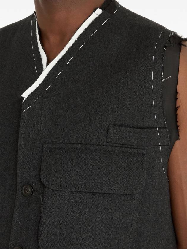 cargo wool vest - MAISON MARGIELA - BALAAN 7