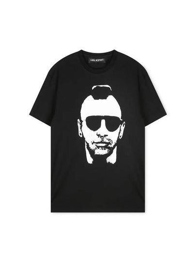 Mohican Gangster Short Sleeve T-Shirt Black - NEIL BARRETT - BALAAN 2