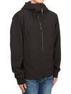 Shell R Goggle Hooded Jacket Black - CP COMPANY - BALAAN 5