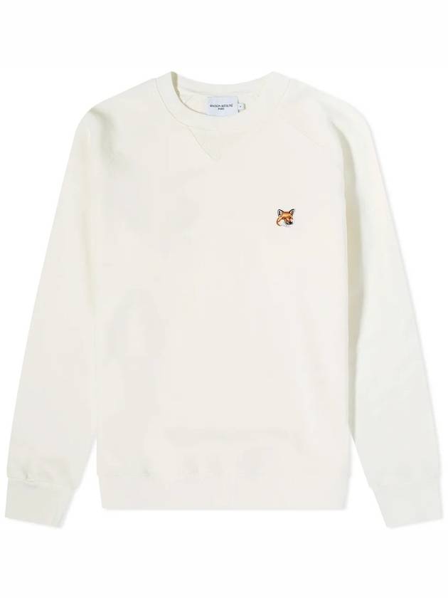 Fox Head Patch Classic Sweatshirt Ecru - MAISON KITSUNE - BALAAN 4