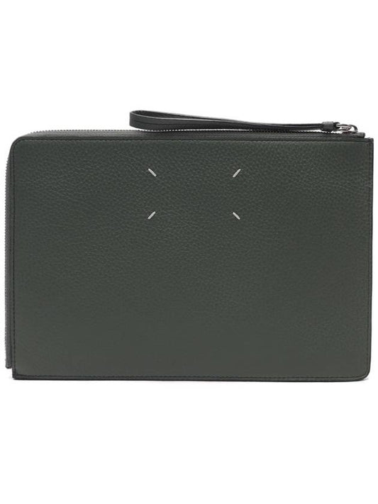 4 Stitch Clutch Bag Green - MAISON MARGIELA - BALAAN 2